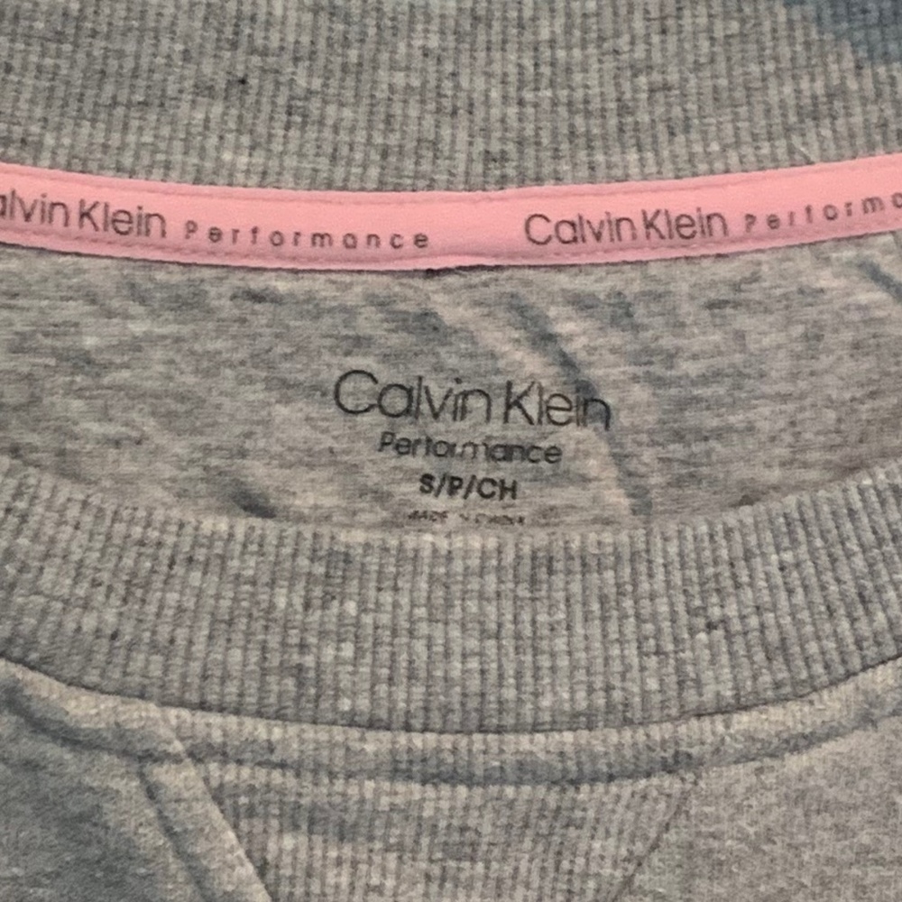Calvin Klein Performance Gray Logo Sweatshirt - image 2